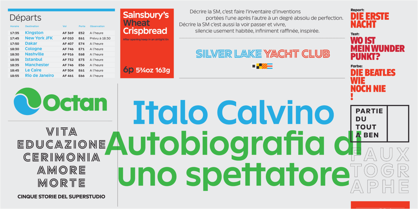 FF Neuwelt Text Extra Bold Italic Font preview